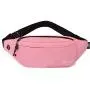 Hot Selling Pink Fanny Pack Waist Bag Fashion Custom Printed Waterproof Pink Chest Bags For Women