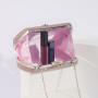 Women Party Evening Bag Pleated Shoulder Bag with Diamond Retro Dinner Handbag