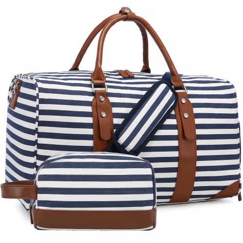 2022 LOVEVOOK factory wholesale canvas large men travel bags with With Shoe Compartment and Toiletry weekender  duffle bags