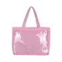 new fashion trend custom design ita bag canvas clear window bag accept sample handbag for ladies