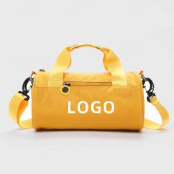 custom logo children's travel leisure duffle bag light dance fitness swimming shoulder small sport travel bag