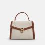 Custom Manufacturer Cross Body Bag Women PU Leather With Canvas Tote Bag Fashion Ladies Handbags For Women