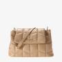 Custom pu vegen clutch bags Embroidery thread sling shoulder purse women large Leather Ladies crossbody bag