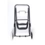 LX071 Foldable Backpack Trolleys Carts School Bag Luggage Handle Bag Accessories Home Folding Shopping Cart Travel Trolley