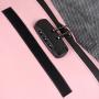 Odor Proof Pink Ladies/Women/Designer Bag with Activated Carbon Lined Storage Combination Lock Sealing Travel Box Pouch