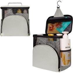 Hot Selling Shower Caddy Dorm Tote Bag Portable Travel Hanging Toiletry Bath Organizer Bag