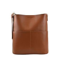 HR434 New PU Leather Women's Bag Fashion Trend Versatile High Quality Design Sense Single Shoulder Bag Cross Body Bucket Bag