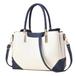 ZR712 Woman Bag Handbag Retro Lattice PU Fashion Female Zipper Portable Big Shoulder Bag Girl Versatile Tote Bag Shopping Party