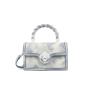 Women 2022 Ins Designer Metal Handle Mini Hand Bags Leather Purses and Handbags Ladies Shoulder Crossbody Bags