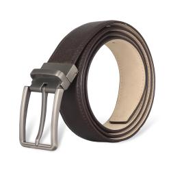 Wholesale Designer leather men belt reversible pin buckle belt for men