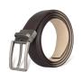 Wholesale Designer leather men belt reversible pin buckle belt for men
