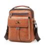 GW051 Single Shoulder Crossbody Bag Men Bag New Leather Briefcase Handbag Backpack PU Business Youth Vertical Boy Shoulder Bag