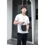 ZF100 Fashion Crossbody Bag Men Shoulder Mini Bag Lightweight Oxford Cloth Waterproof Cell Phone Bag Leisure Travel