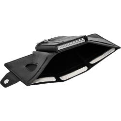 Custom metal wallet pop up case slim wallet for men