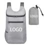 Custom Print Logo Multifunctional Foldable Storage Bag Ultra-light Thin Portable Outdoor Sports Folding Backpack