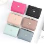 sac tendance 2024  wallet short cartoon cute coin purse three fold coin purse girl small wallet for women carteras para mujer
