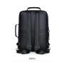 Wholesale Factory Large Capacity Business PU Backpack Expandable Black Computer Bag Waterproof Custom Logo