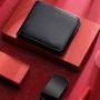 Custom Leather Men Wallet Belt Gift Set Fashion Leather Man Wallet Belt Automatic Buckle Belts with Gift Box Set