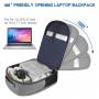 custom logo waterproof travel back pack for students school bags business laptops backpack with usb charger port