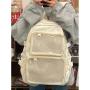 HR750 Hot Selling School Girl Backpack Travel Nylon Shoulder Bag Cute Laptop Backpack Cartoon Student Transparent Schoolbag