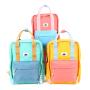 CHANGRONG Custom Cute Lightweight Small color block Style School backpack