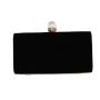 New arrival elegant clutch bag purse woman handbag wedding bride clutches velvet handmade flower evening bags for lady