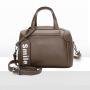 Hot Selling Cheap Metal Zipper Women Bags Cowhide Largest Handbag