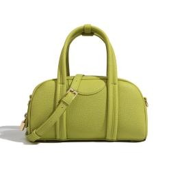 2024 Custom Logo Vegan Leather Boston Bag Handbag For Fashion Women Ladies