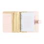 Ring Binder Daily Planner PU leather Women's Daily Schedule Planner Printing
