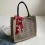 Ethnic Style Retro Linen Tote Bag Women'S New Large Capacity Fashion Mommy Bag Class Shoulder Bag