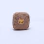 Keymay Small Cute Cosmetic Bag Women Teddy Velvet Travel Toiletry Bag Sherpa Zipper Pouch Plush Fluffy Makeup Bag