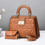 Niche Light Luxury Bag Women's High-end Large-capacity Handbag 2022 New Trendy Fashion Diamond One-shoulder Messenger Pure Bag