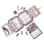 New Arrive Water Resistant Organizer Makeup Kit Cosmetic Bags Portable Travel Toiletry Bag with Hanging Hook