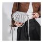 Custom Tote bag shell ocean modeling PU portable decorative zipper single shoulder chain niche design plus logo
