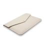 High quality leather bag with logo customized PU leather 13" laptop case
