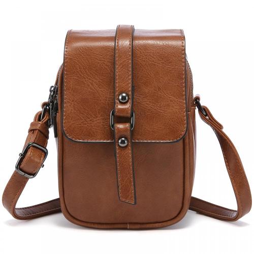 LOVEVOOK 2022 PU leather Small Retro Shoulder Phone Holder Bag with Credit Card Slots for Women Crossbody Bag Cell Phone Purse