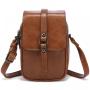 LOVEVOOK 2022 PU leather Small Retro Shoulder Phone Holder Bag with Credit Card Slots for Women Crossbody Bag Cell Phone Purse