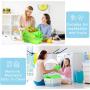 Lightweight Large Capacity Custom Logo Grocery Bag Reusable Polyester Foldable Shopping Bag