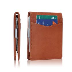 2024 Wallet For Men Slim Aluminum Metal Billeteras Para Hombre Money Clip