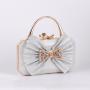 Small Square With Sequins Bow Tie Clutch Bag Evening Bags Set Auger Evening Luxury Bag