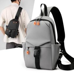 KBW612 Customized Men Chest Bag Fashion Casual Multifunctional Cup Cover Cross Body Bag Large Capacity Sports Shoulder Bag