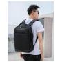 Large-Capacity Double-Layer Notebook Laptop Backpack Simple Business Travel Backpack Waterproof with Zipper Gift Printing
