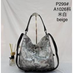REALER 2024 OEM ODM Custom Snake Pattern Tote bags PU Leather womens Shoulder Bags Ladies Totes Hand bags luxury women handbags