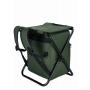 Custom Portable Durable Outdoor Camping Picnic Fishing Foldable Cooler Bag With Seat Chair