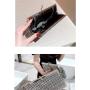 Popular Women's Twinkling Rhinestone Clutch Bag Evening Bags Wedding Clutch Purse Bag with Chain