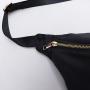 Keymay Popular Stock Fashion Cute Phone Bag Nylon Crossbody Small Large Running Belt Waist Bag Black Fanny Pack Waist Bag