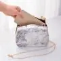 New Style Europe America Evening Bag Popular Portable Handtaschen Frau Stone Grain Bag Shell Type Fashion Design Messenger Bag