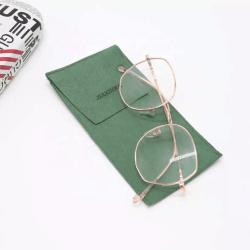Custom Logo Printed Envelope Microfiber Bag For Glasses Luxury Microfiber Jewelry Pouch Bag