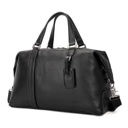 Big Capacity Genuine Leather Laptop Duffel Bag Luxury Travel Luggage Bag Business For Men