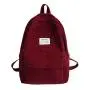 SC047 Students Simple Corduroy Backpack Korean Version School Bags Girls Lightweight Casual Daypack ins Student Backpack